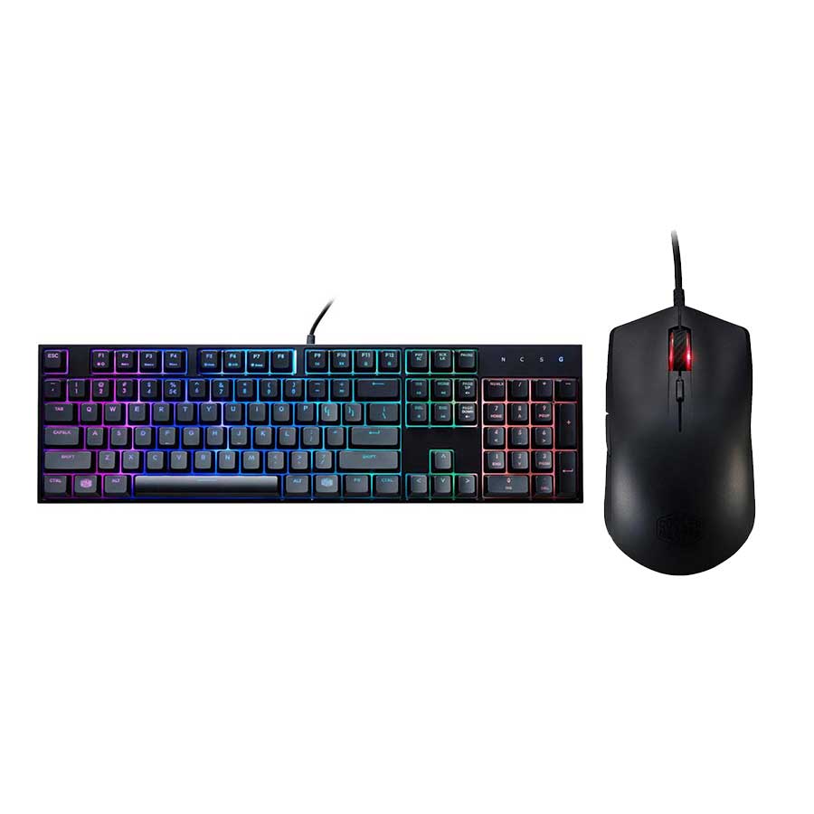 کيبورد و ماوس گیمینگ باسیم کولرمستر مدل MasterKeys Lite L RGB