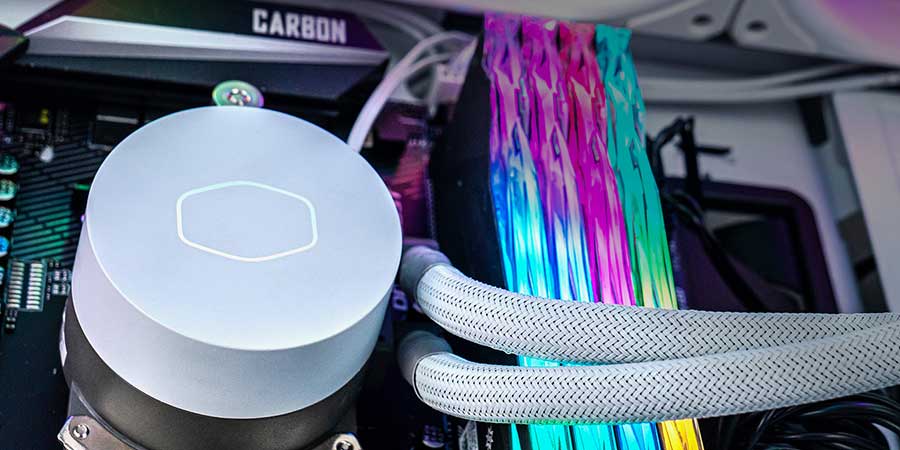 رادیاتور و کولر مایع کولرمستر مدل MASTERLIQUID ML240L ARGB V2 WHITE EDITION