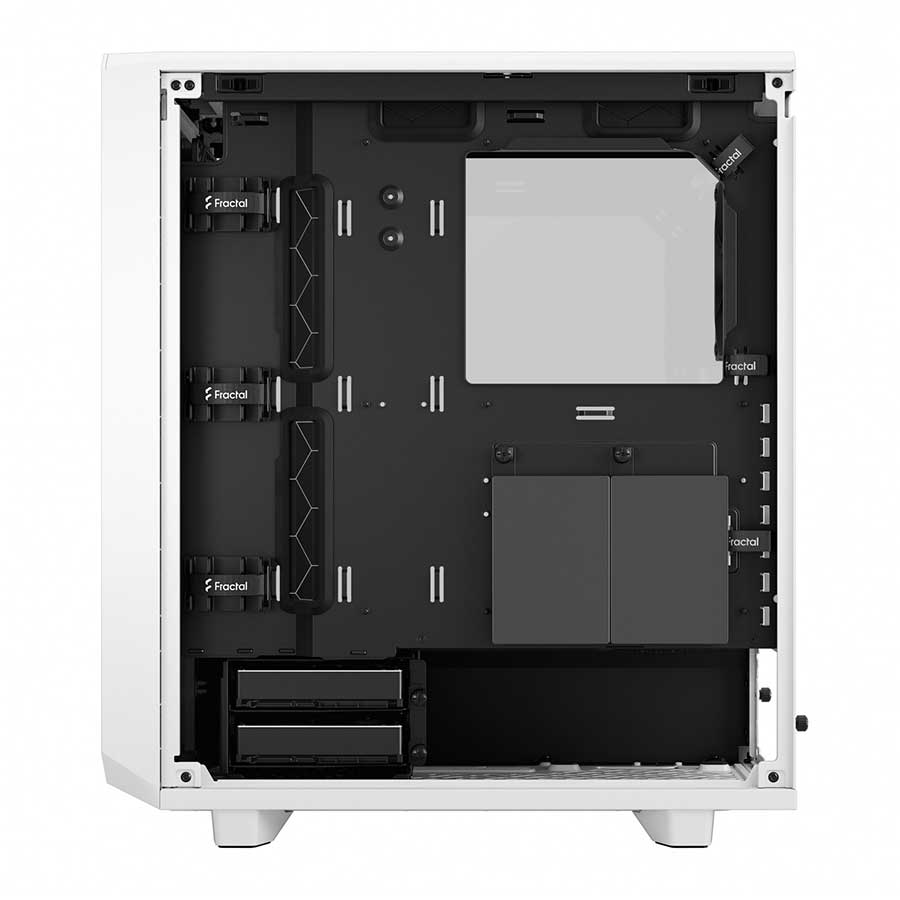کیس کامپیوتر فرکتال دیزاین مدل Meshify 2 Compact White TG Clear Tint