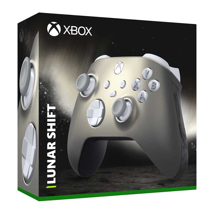 دسته بازی بی‌سیم مایکروسافت مدل XBOX X/S/One Lunar Shift Special Edition