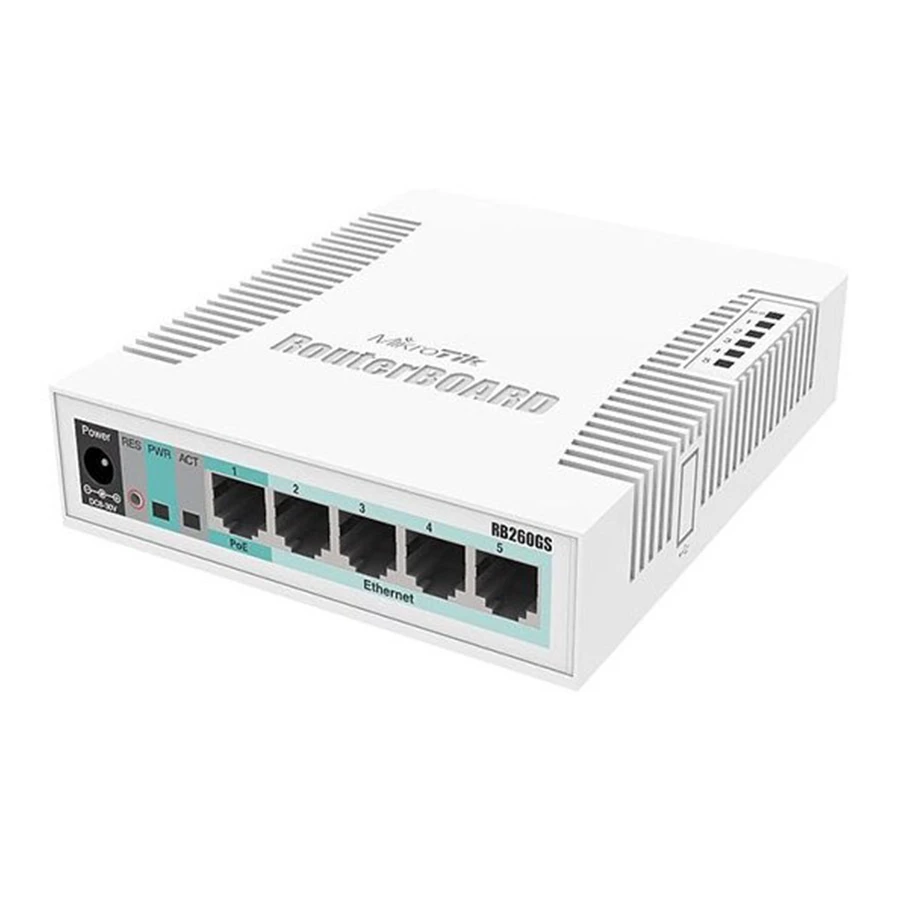 سوئیچ 5 پورت گیگابیت میکروتیک