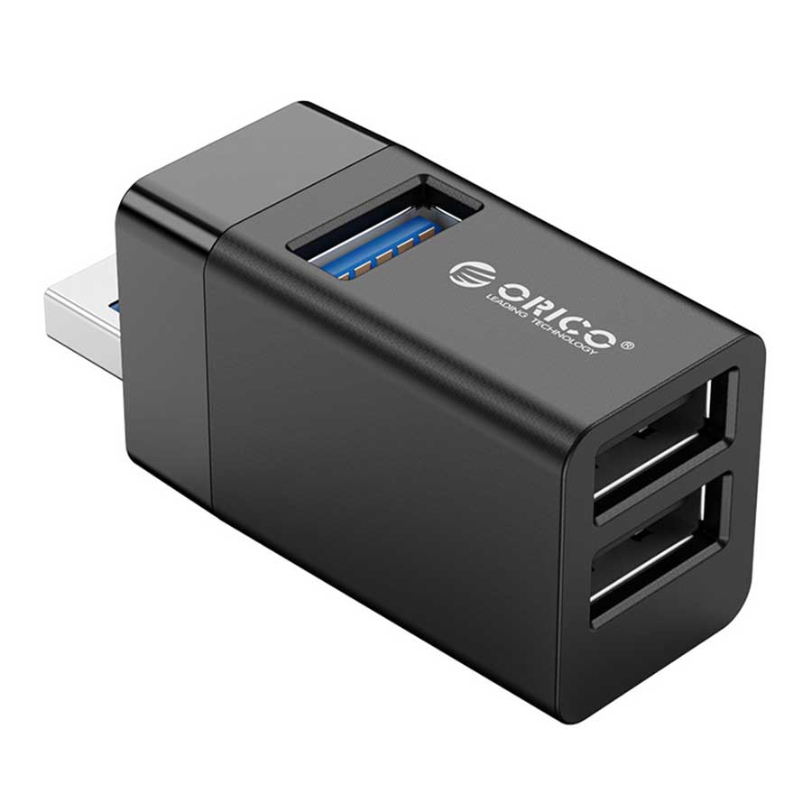 هاب USB 3.0 سه پورت اوریکو مدل MINI-U32L-BK-BP