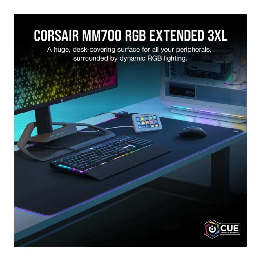 ماوس پد گیمینگ کورسیر مدل MM700 RGB Extended 3XL