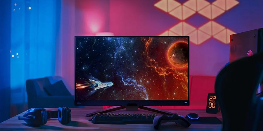 مانیتور تخت 4K مخصوص طراحی و بازی بنکیو مدل MOBIUZ EX3210U