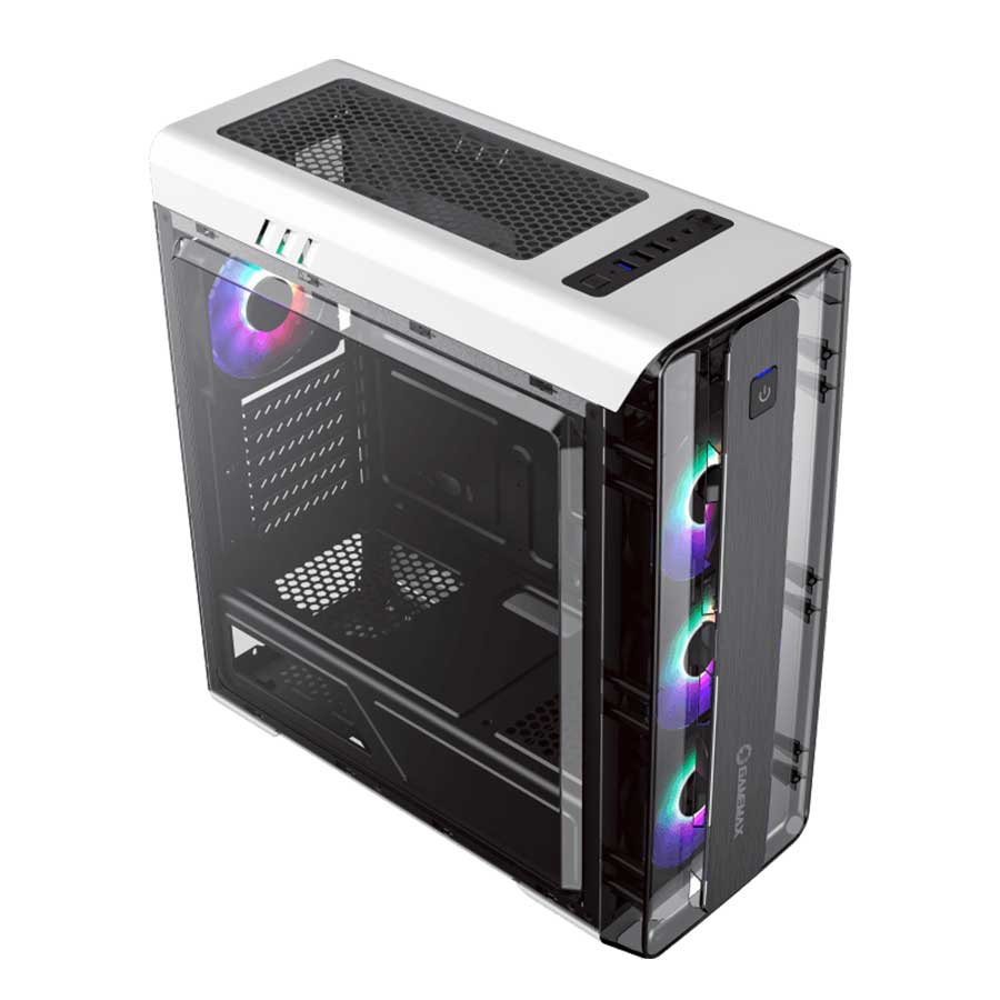 کیس کامپیوتر گیم مکس مدل Moon Light FRGB White