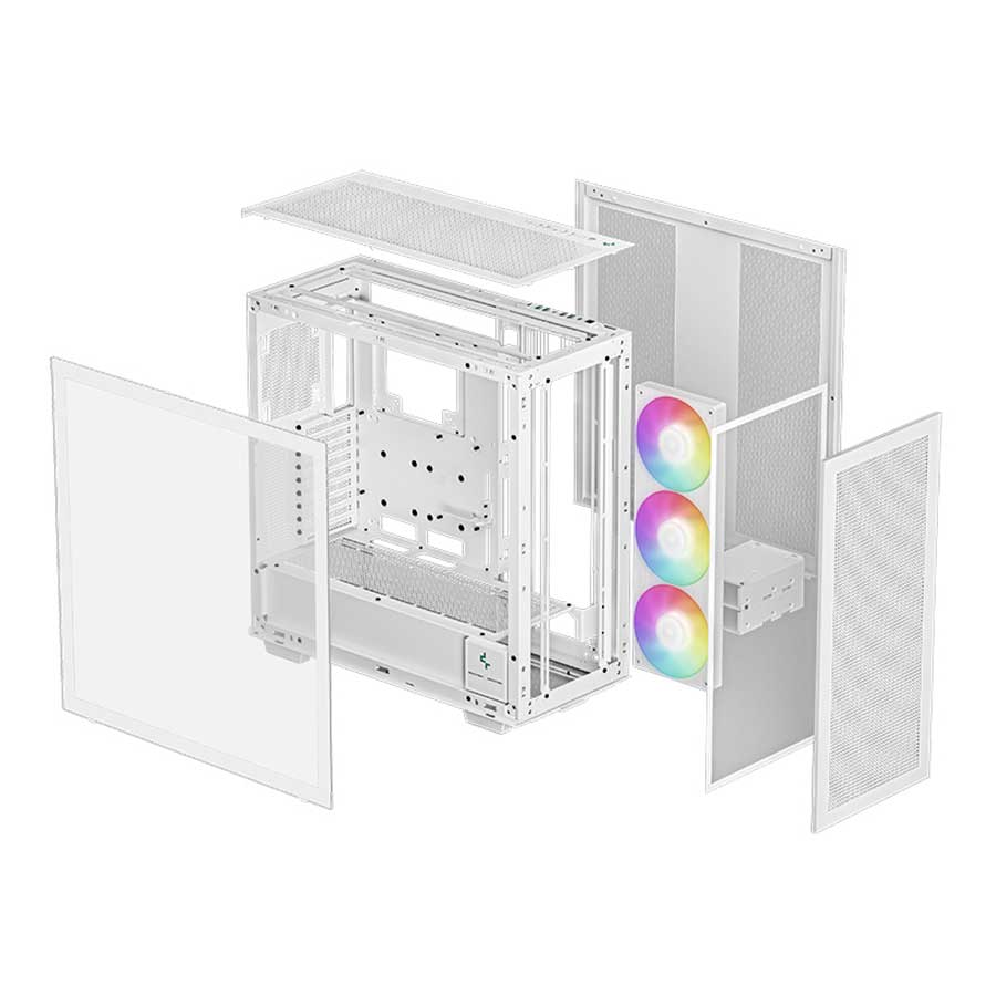 کیس کامپیوتر دیپ کول مدل MORPHEUS White