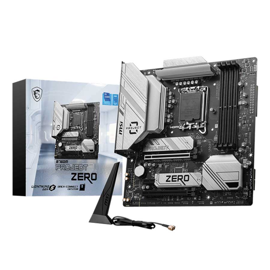 مادربرد ام اس آی مدل B760M Project Zero DDR5