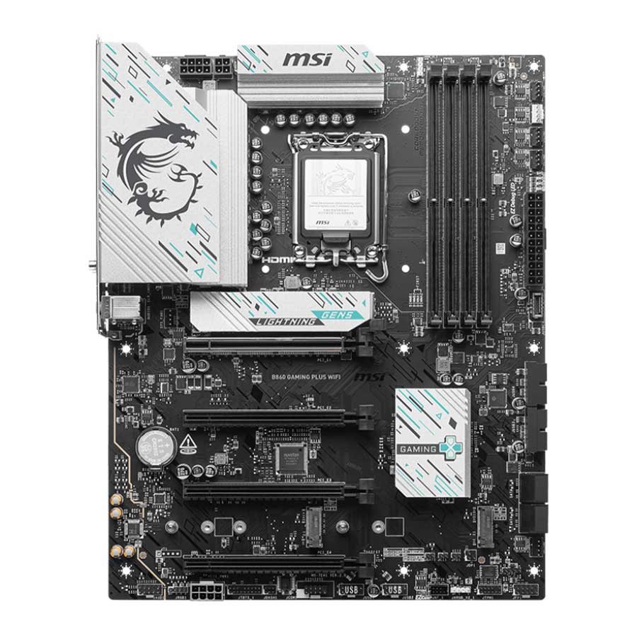 مادربرد ام اس آی مدل B860 GAMING PLUS WIFI DDR5
