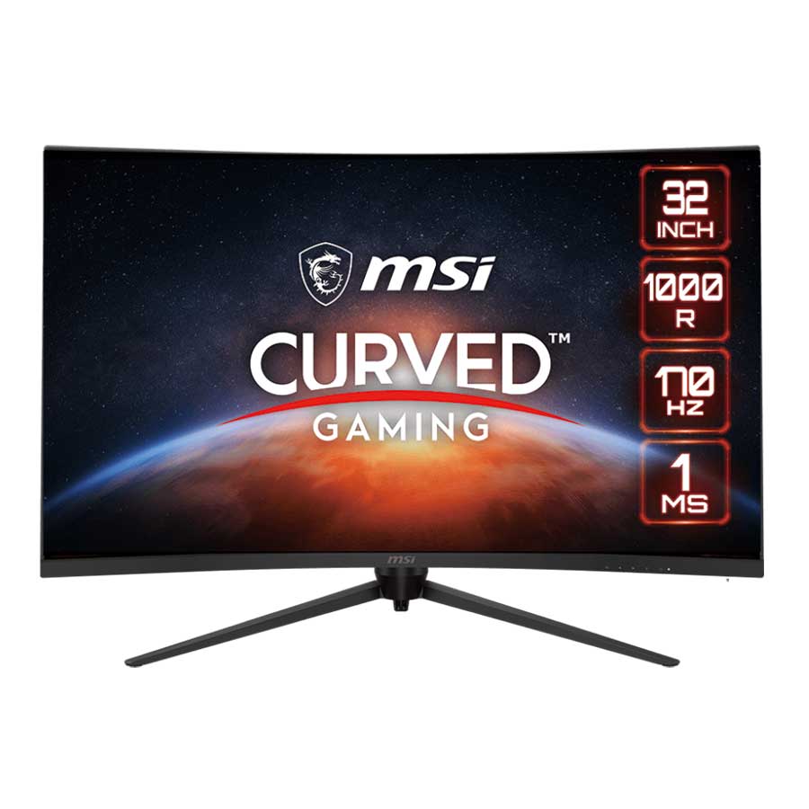 مانیتور خمیده گیمینگ 32 اینچ ام اس ای مدل G321CQP E2