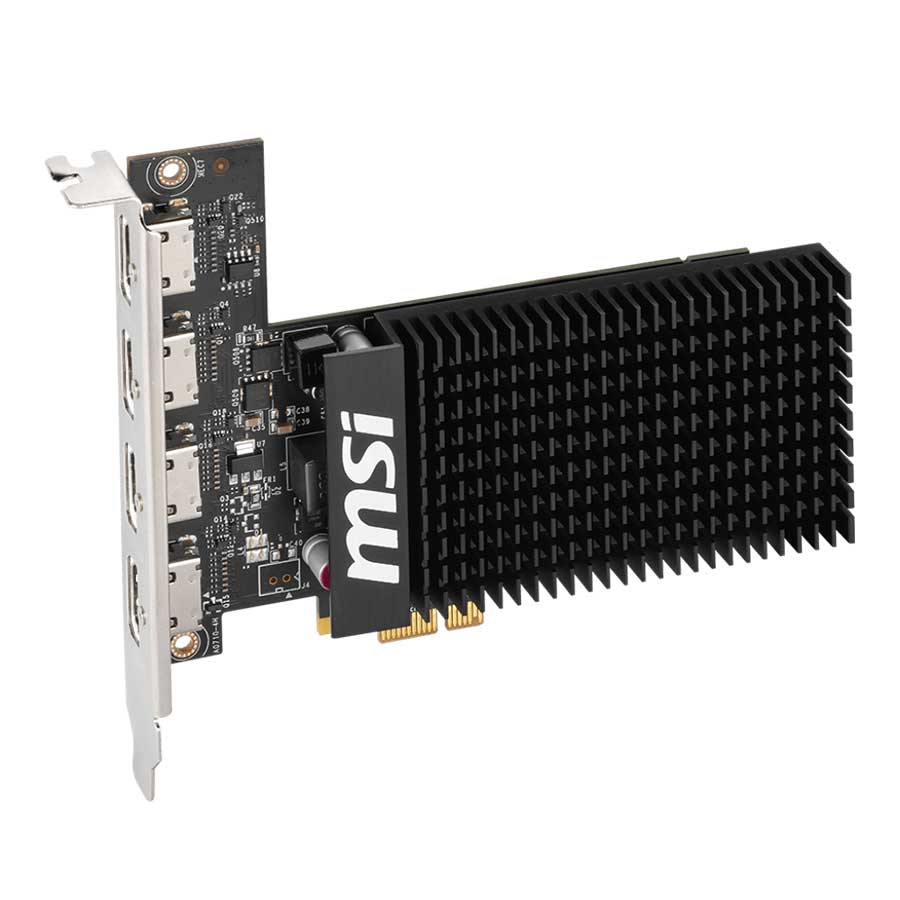 کارت گرافیک ام اس آی مدل GeForce GT 710 2GD3H 4HDMI 2GB DDR3