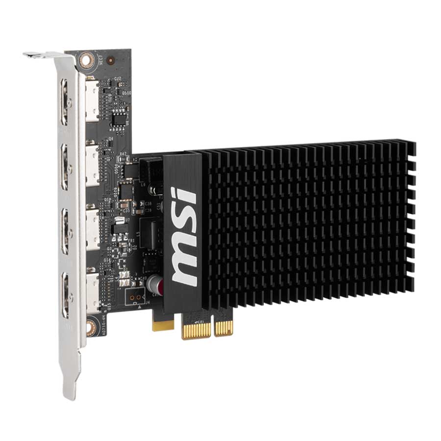 کارت گرافیک ام اس آی مدل GeForce GT 710 2GD3H 4HDMI 2GB DDR3