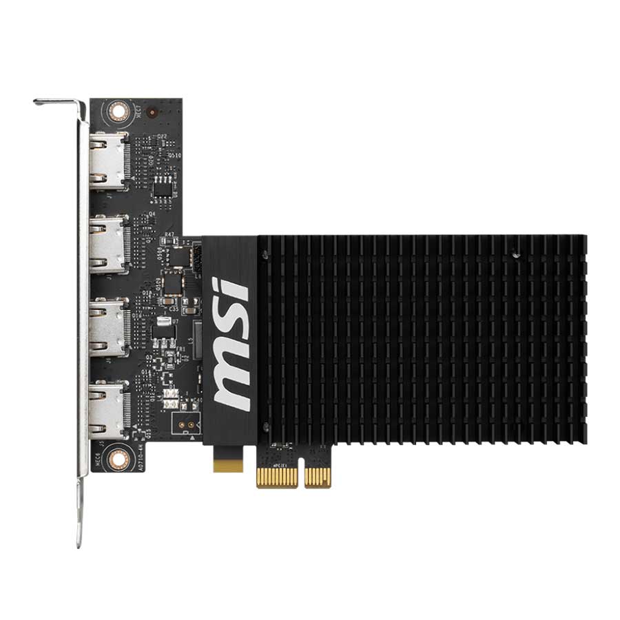 کارت گرافیک ام اس آی مدل GeForce GT 710 2GD3H 4HDMI 2GB DDR3