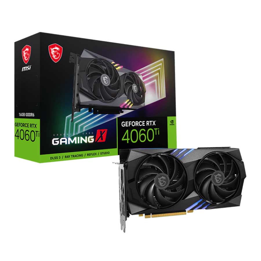 کارت گرافیک ام اس آی مدل GeForce RTX 4060 Ti GAMING X 16G GDDR6