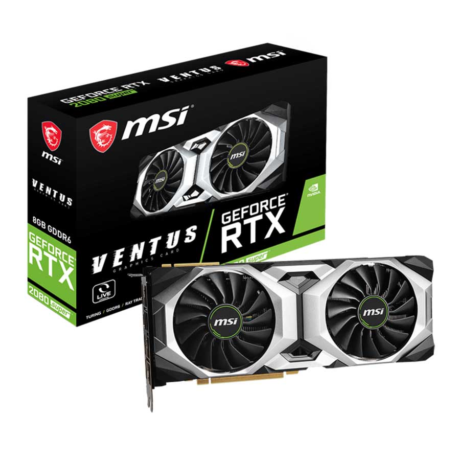 کارت گرافیک ام اس آی GeForce RTX 2080 SUPER VENTUS 8GB GDDR6