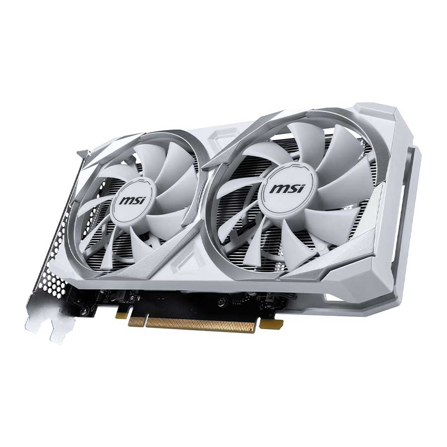 کارت گرافیک ام اس آی مدل GeForce RTX 3050 VENTUS 2X XS 8G OC WHITE GDDR6