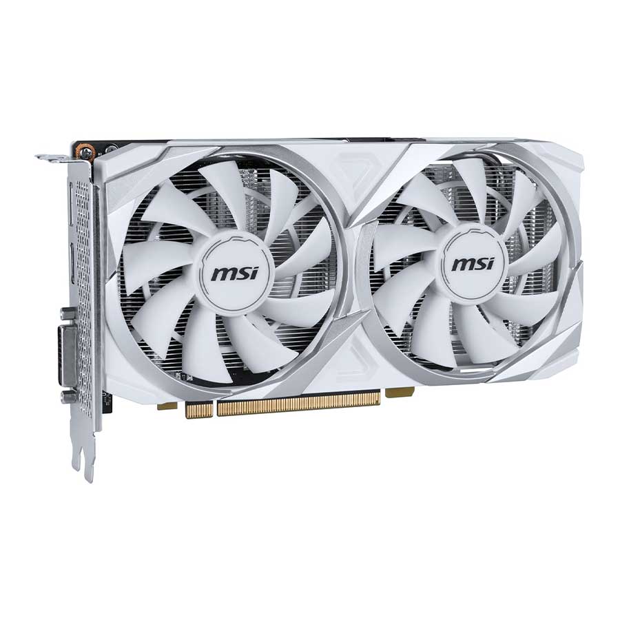 کارت گرافیک ام اس آی مدل GeForce RTX 3050 VENTUS 2X XS 8G OC WHITE GDDR6