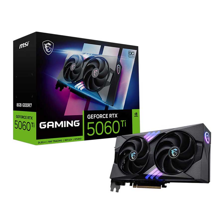 کارت گرافیک ام اس آی مدل GeForce RTX 5060 Ti 8G GAMING OC GDDR7