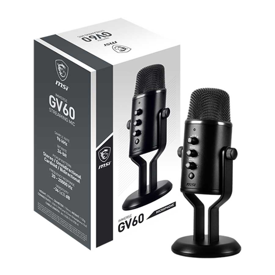 میکروفون رومیزی باسیم ام اس آی مدل IMMERSE GV60