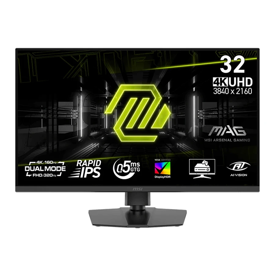 MSI MAG 322URDF E16 31.5-Inch UHD 0.5ms 144Hz IPS Monitor مانیتور 31.5 اینچ ام اس آی