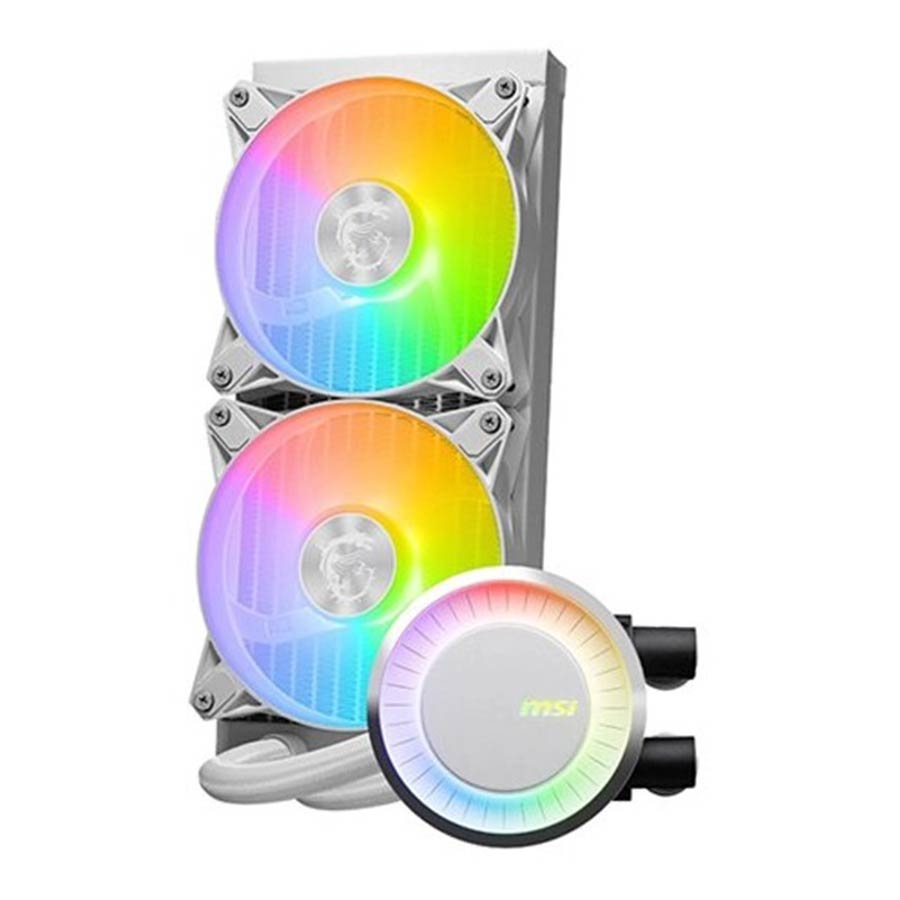 خنک کننده مایع پردازنده ام اس آی مدل MAG CORELIQUID E240 White