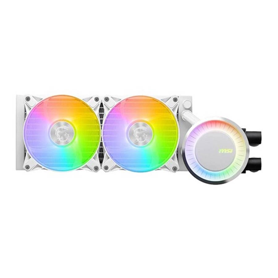 خنک کننده مایع پردازنده ام اس آی مدل MAG CORELIQUID E240 White