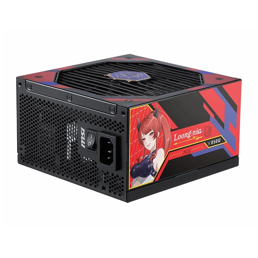 مدل MLG A850GLS Edition پاور کامپیوتر 850 وات تمام ماژولار ام اس آی مدل MLG A850GLS Edition