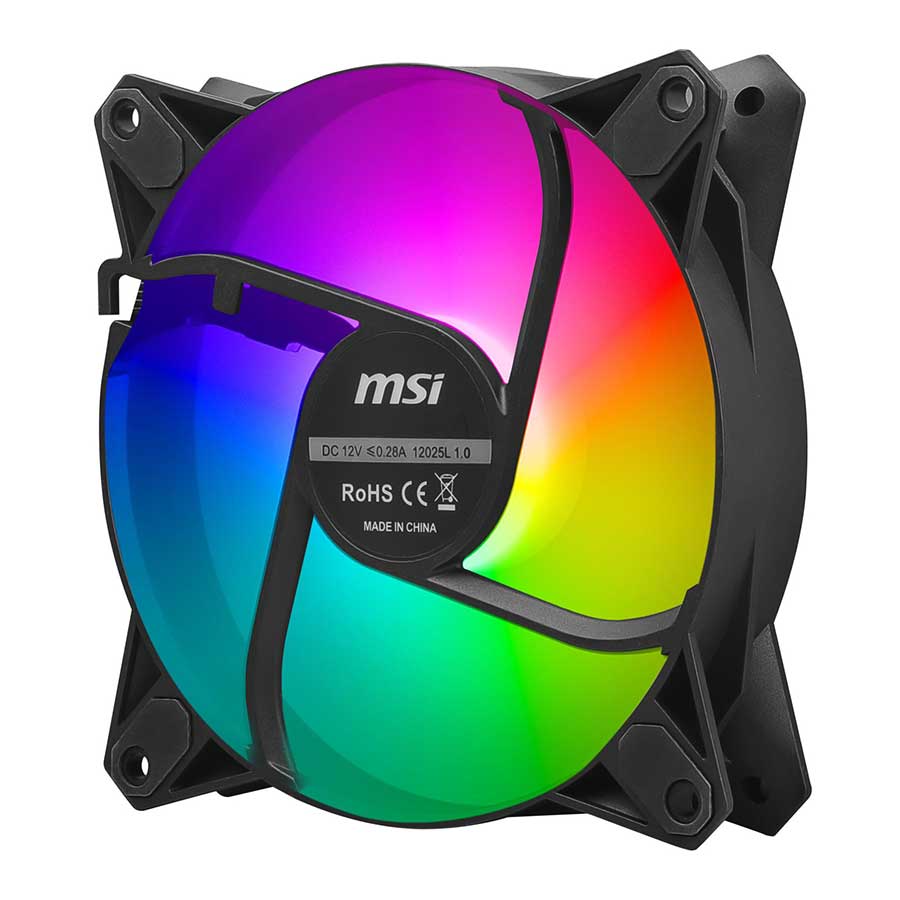 فن خنک کننده کیس ام اس آی مدل MPG F120 ARGB-3B