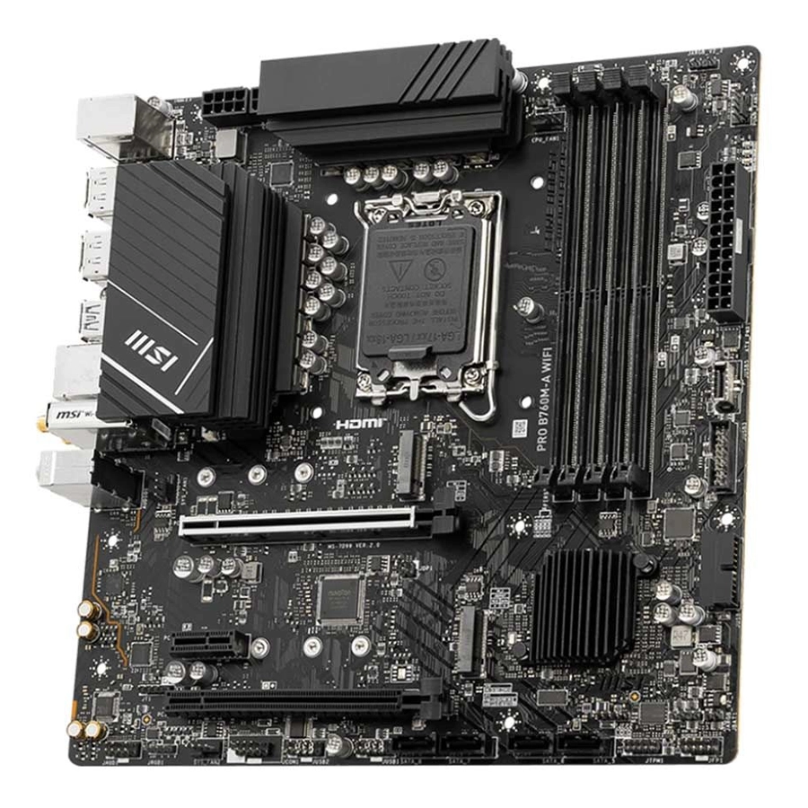 مادربرد ام اس آی مدل PRO B760M-A WIFI DDR5