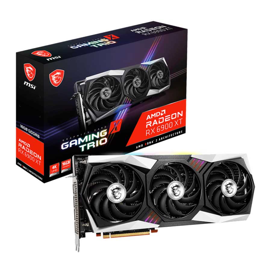 کارت گرافیک ام اس آی مدل Radeon RX 6900 XT GAMING X TRIO 16G GDDR6