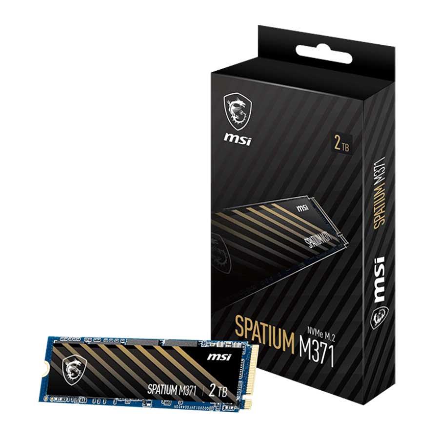 اس اس دی 2 ترابایت ام اس آی مدل SPATIUM M371 NVMe M.2