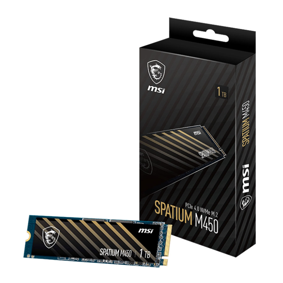 اس اس دی 1 ترابایت ام اس آی مدل SPATIUM M450 PCIe 4.0 NVMe M.2