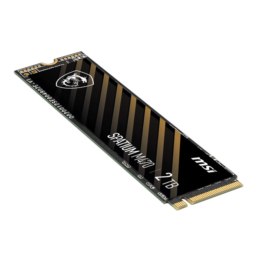 اس اس دی 2 ترابایت ام اس آی مدل SPATIUM M470 PCIe 4.0 NVMe M.2