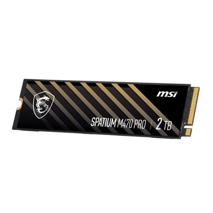 اس اس دی 2 ترابایت ام اس آی مدل SPATIUM M470 Pro PCIe 4.0 NVMe M.2