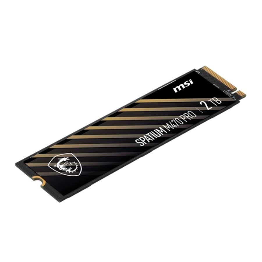 اس اس دی 2 ترابایت ام اس آی مدل SPATIUM M470 Pro PCIe 4.0 NVMe M.2