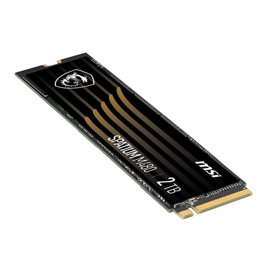 اس اس دی 2 ترابایت ام اس آی مدل SPATIUM M480 PCIe 4.0 NVMe M.2