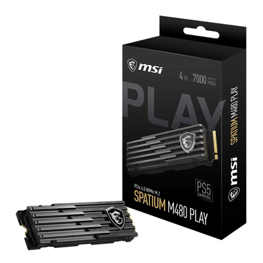 اس اس دی  ام اس آی مدل SPATIUM M480 PCIe 4.0 NVMe M.2 PLAY