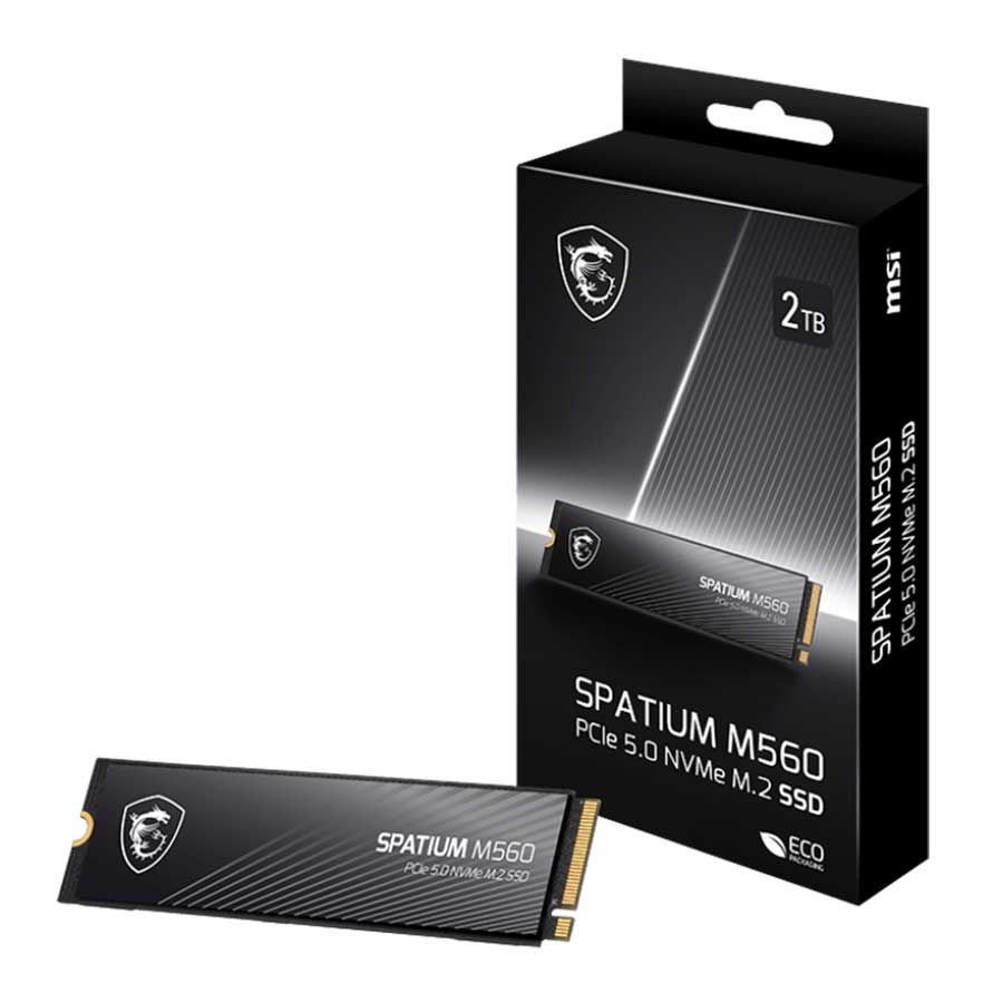 اس اس دی 1 ترابایت ام اس آی مدل Spatium M560 PCIe 5.0 NVMe M.2
