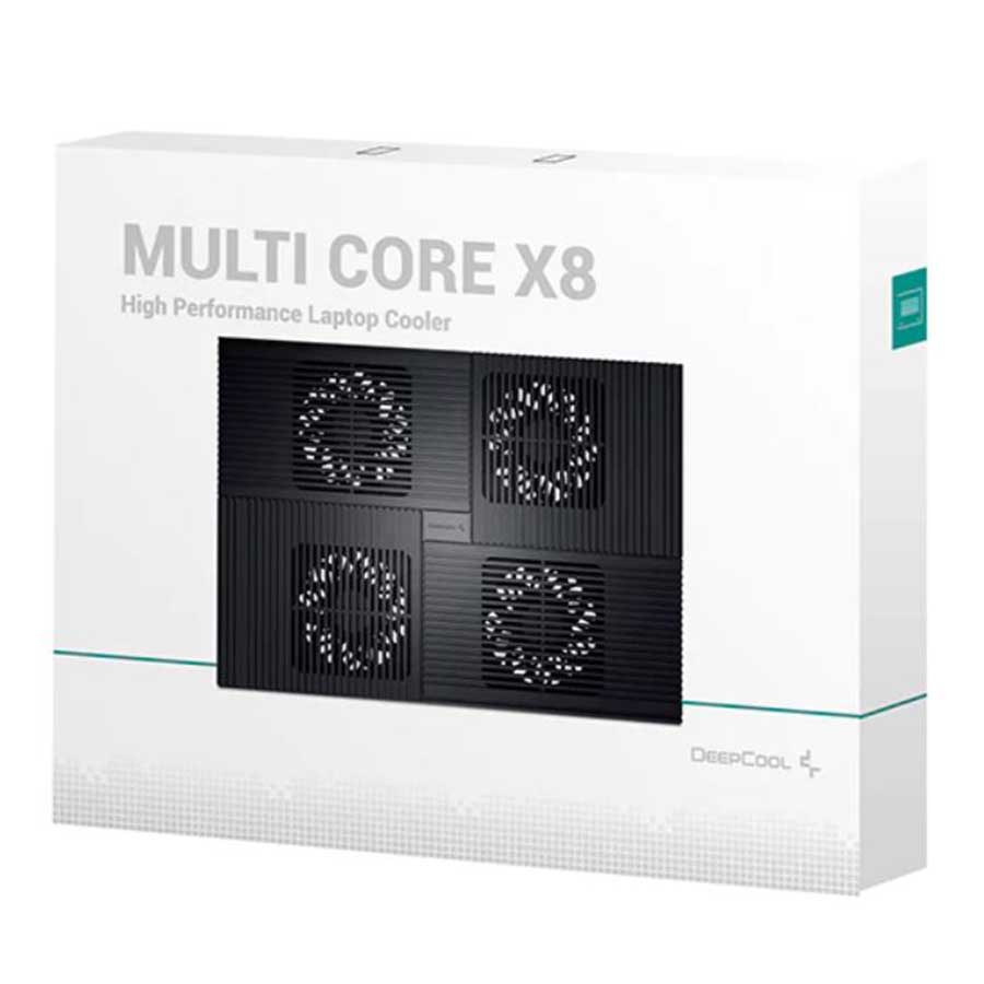 پایه خنک کننده لپ تاپ دیپ کول مدل MULTI CORE X8
