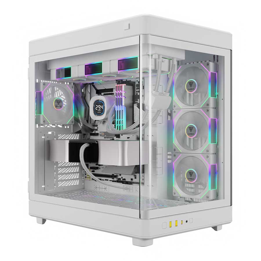 کیس کامپیوتر گیم دیاس مدل NESO P1 PRO WH