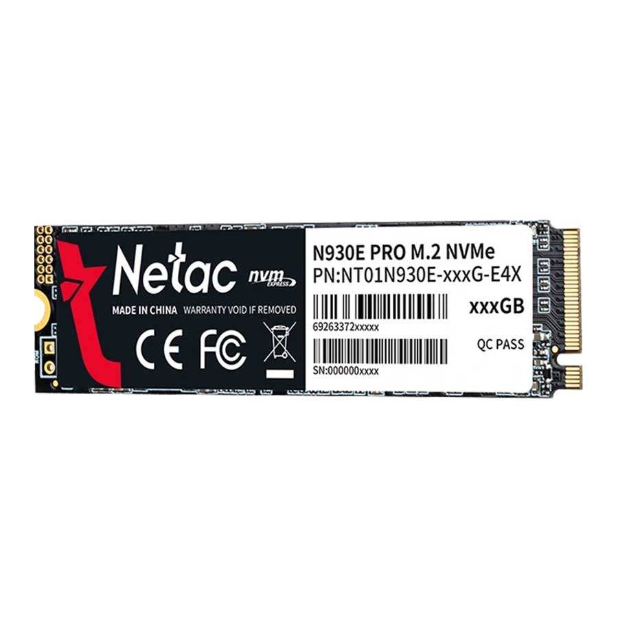 اس اس دی 1 ترابایت نتاک مدل N930E PRO PCIe 3.0 NVMe M.2