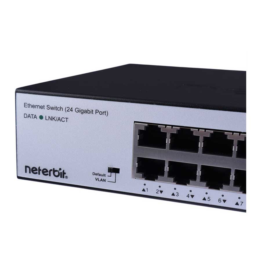 سوييچ 24 پورت گیگابیت نتربیت مدل NGS-1024D