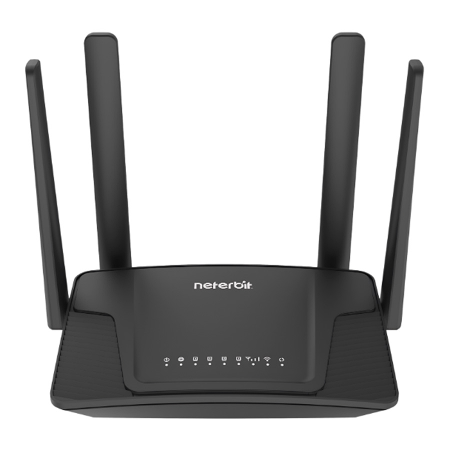 مودم روتر 4G LTE بی‌سیم N300 نتربیت مدل NWR-M920 V2