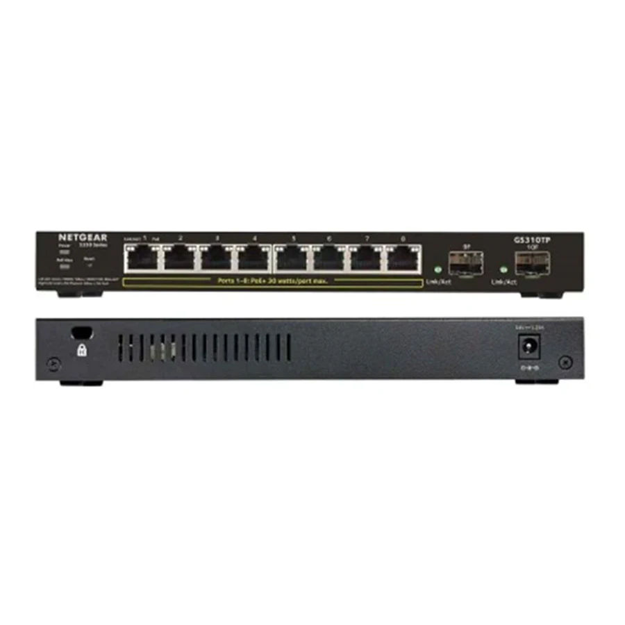 سوییچ 10 پورت PoE نت گیر