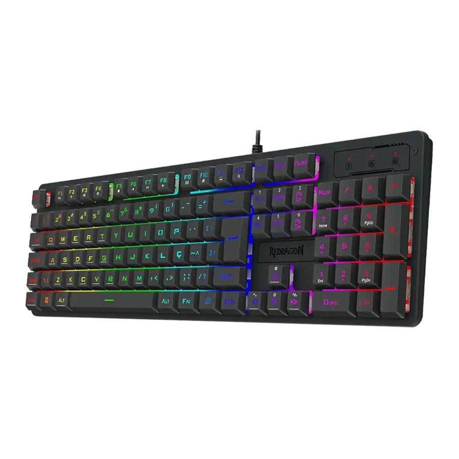 کیبورد گیمینگ باسیم ردراگون مدل Netherbane K521 RGB