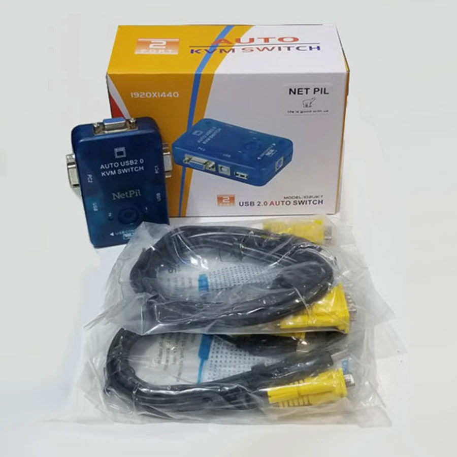 سوييچ 2 پورت KVM نت پیل
