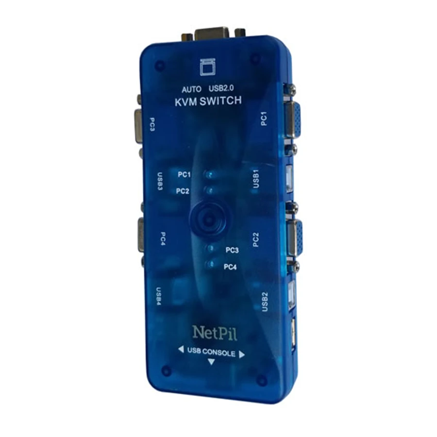 سوييچ 4 پورت KVM نت پیل