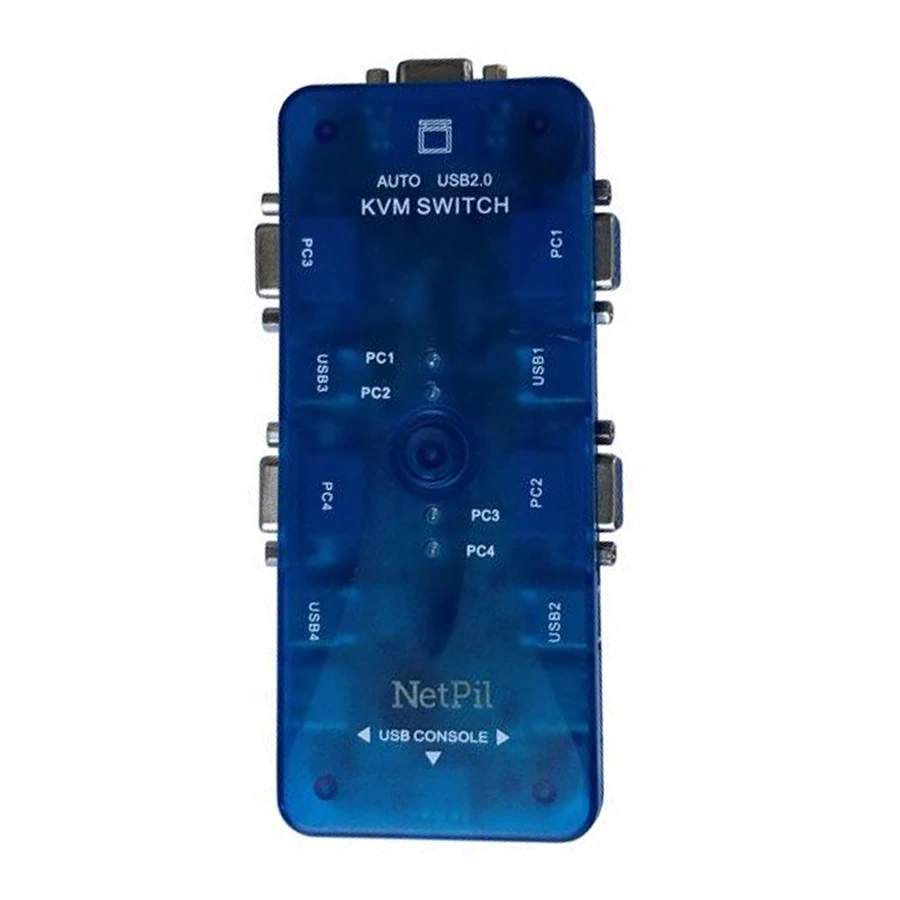 سوييچ 4 پورت KVM نت پیل