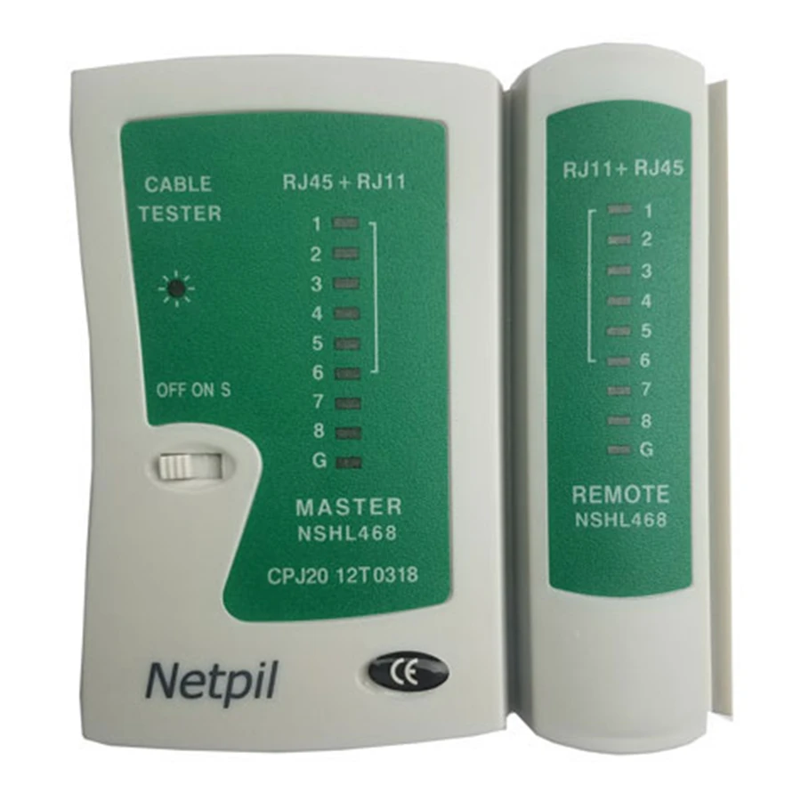 NETPIL NSHL 468 Cable Tester تستر کابل شبکه نت پیل