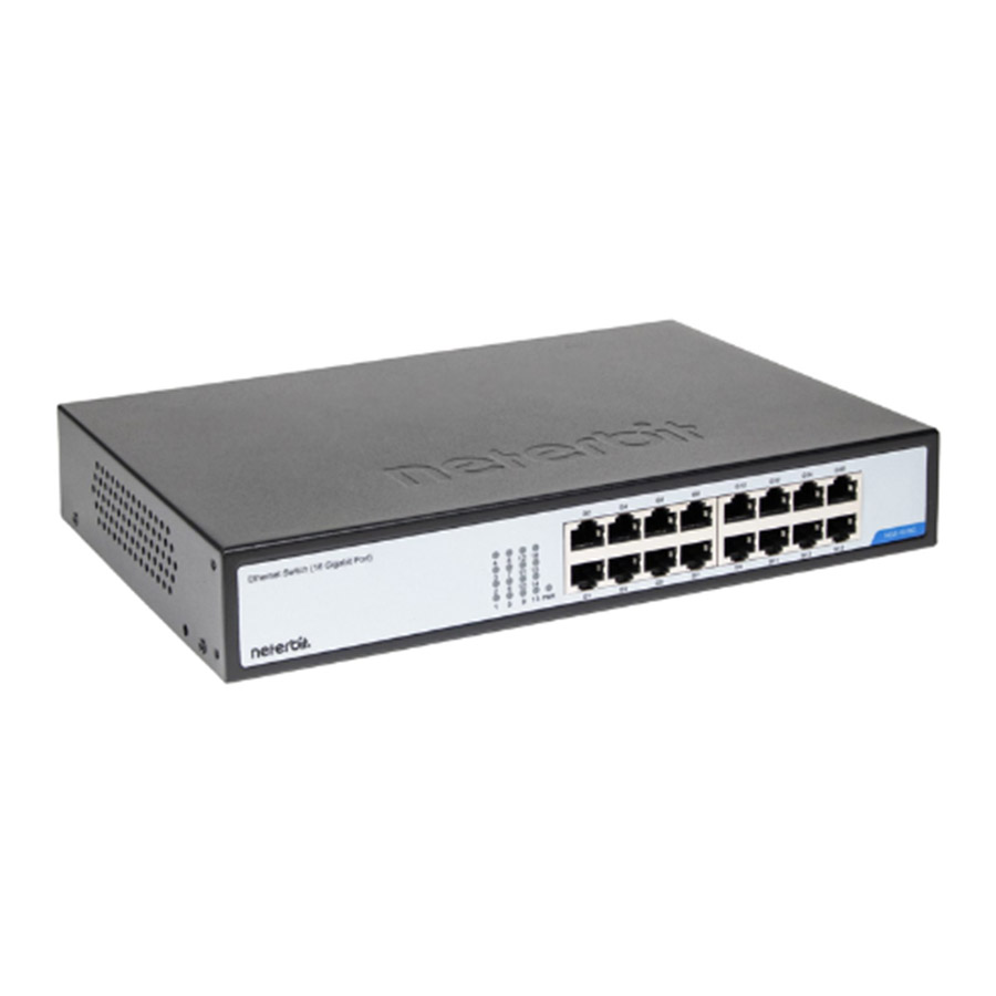 سوييچ 16 پورت گیگابیت نتربیت مدل NGS-1016C