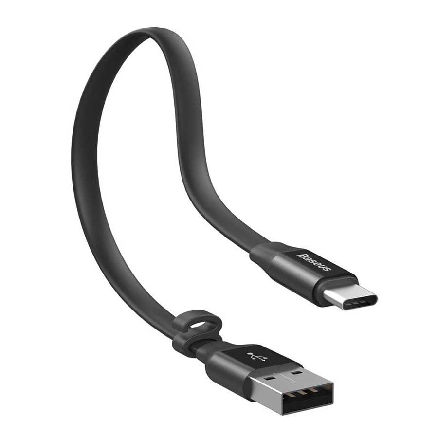 کابل تبدیل 0.23 متری USB به USB-C باسئوس مدل Nimble CATMBJ-01